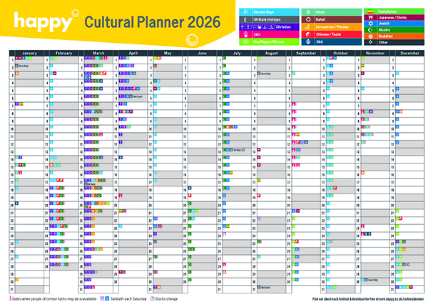 2026 Happy Cultural Planner